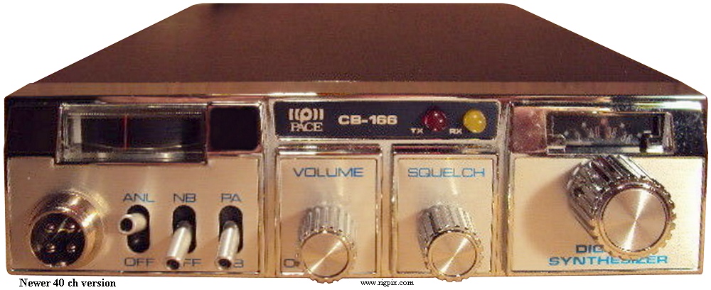 A picture of Pace CB-166, newer 40 ch version