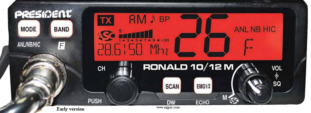 A picture of President Ronald (Early version), TXPR500