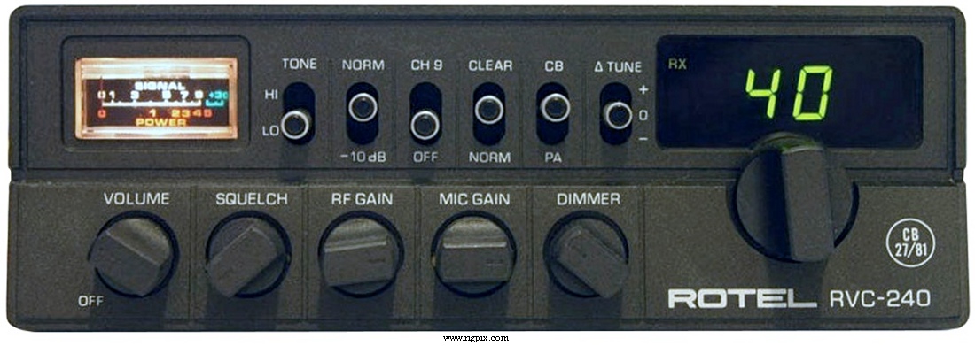 A picture of Rotel RVC-240