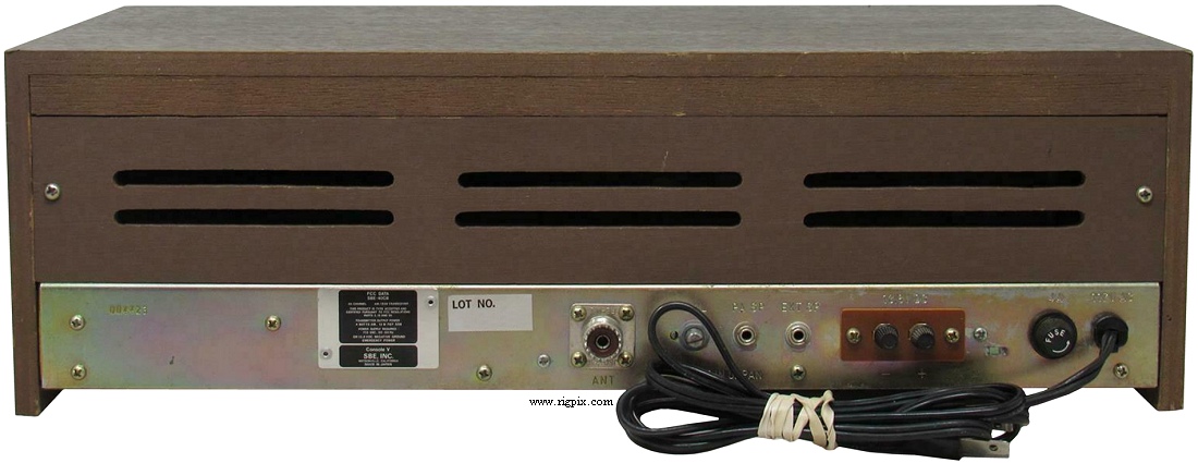 A rear picture of SBE Console V (SBE-40CB)