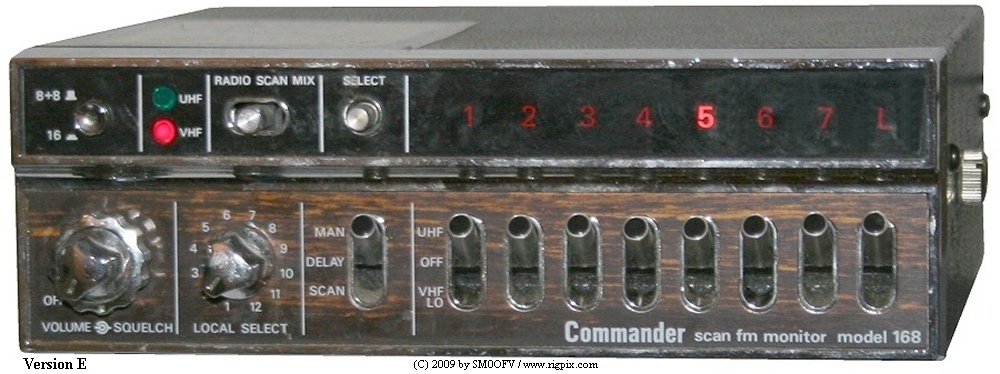 A picture of Commander 168