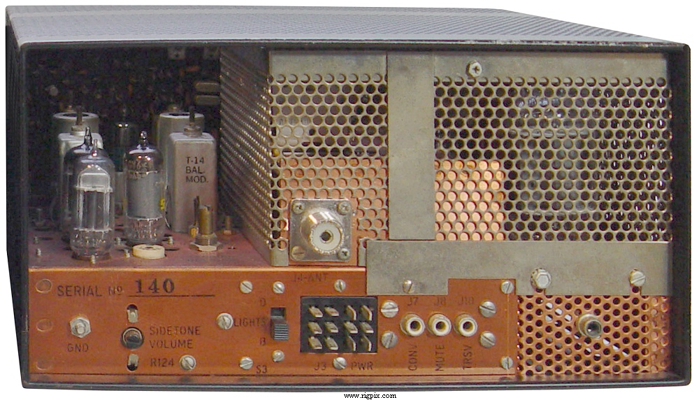 A rear picture of Drake TR-6