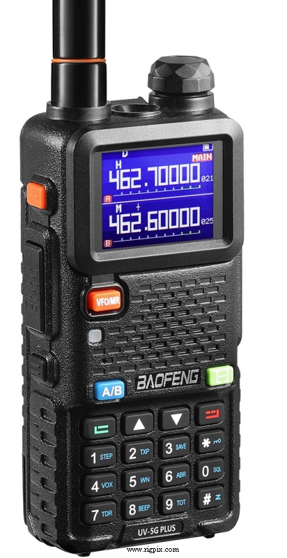 A picture of Baofeng UV-5G Plus