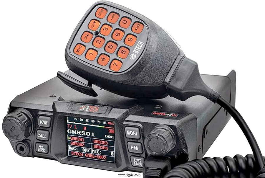 A picture of BTech / BaofengTech GMRS-50V2