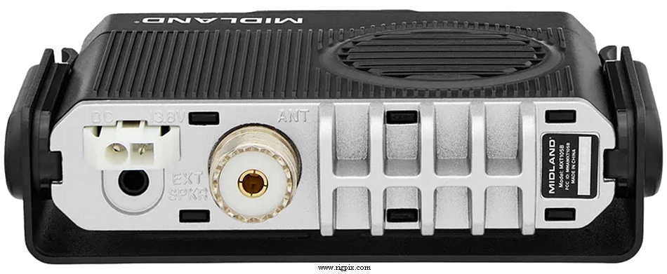 A rear picture of Midland MXT-105