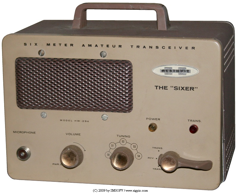 A picture of Heathkit HW-29A ''The Sixer''