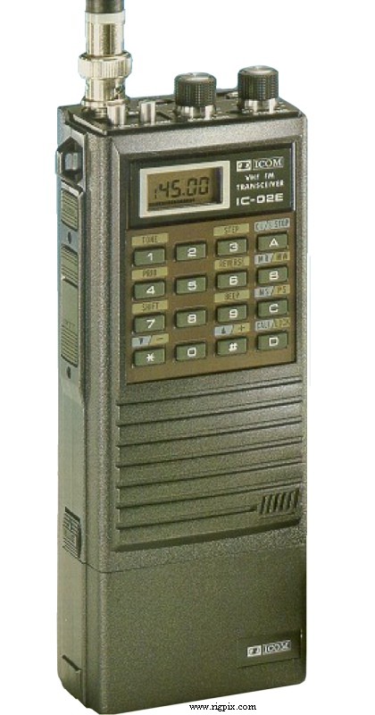 A picture of Icom IC-02E