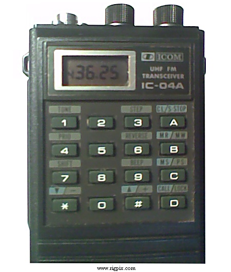 A picture of Icom IC-04A