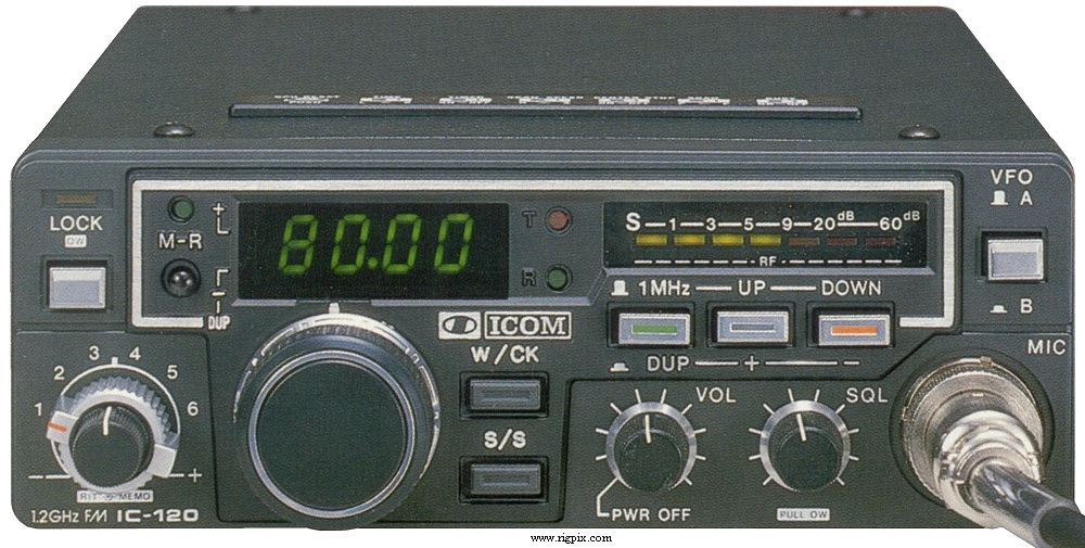 A picture of Icom IC-120