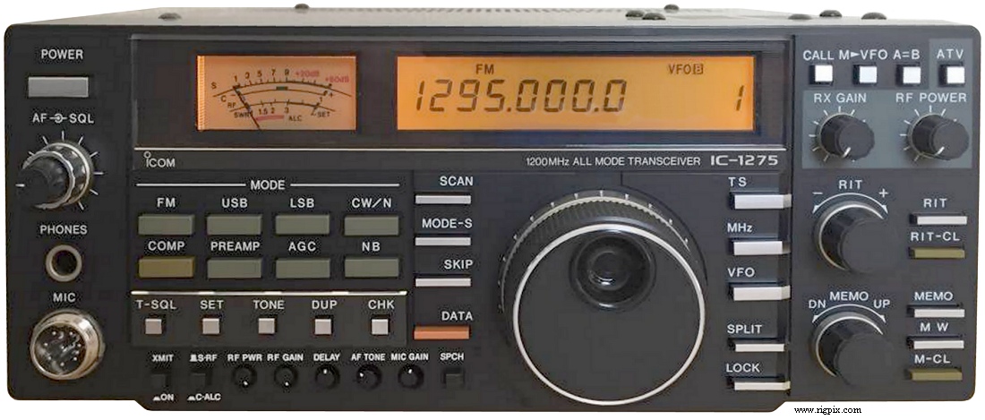 A picture of Icom IC-1275