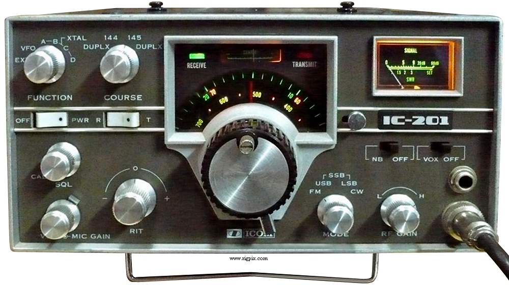 A picture of Icom IC-201