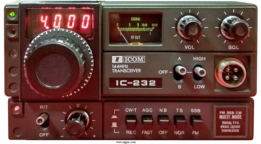 A picture of Icom IC-232