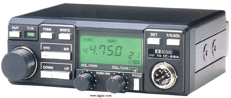 A picture of Icom IC-28A
