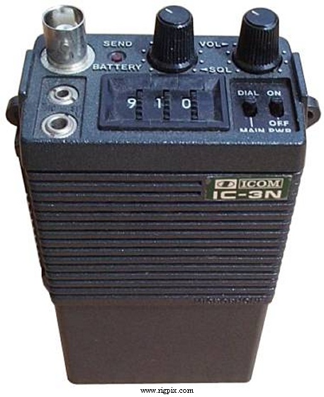 A picture of Icom IC-3N