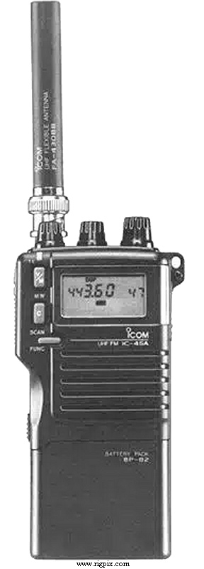 A picture of Icom IC-4SA