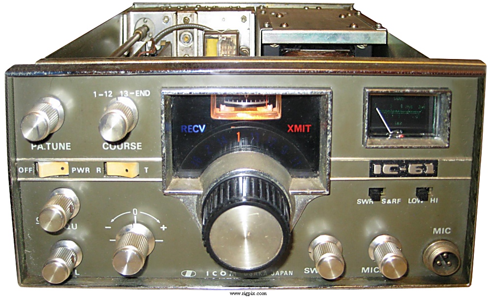 A picture of Icom IC-61