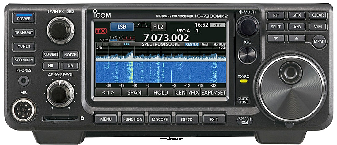 A picture of Icom IC-7300MK2 / IC-7300MKII