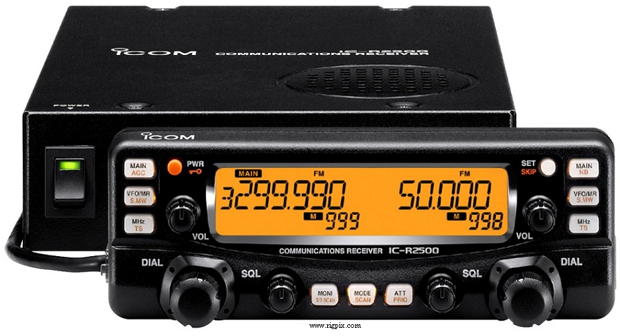 iCOM コミュニケーションレシーバー IC-R2500 受信改造済 - ラジオ