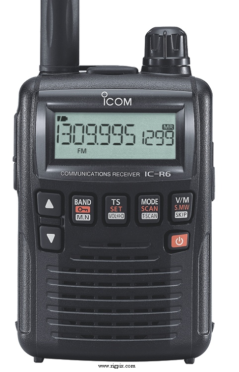 A picture of Icom IC-R6
