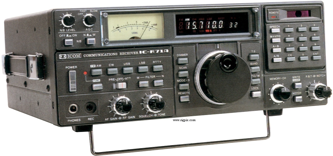 A picture of Icom IC-R71A