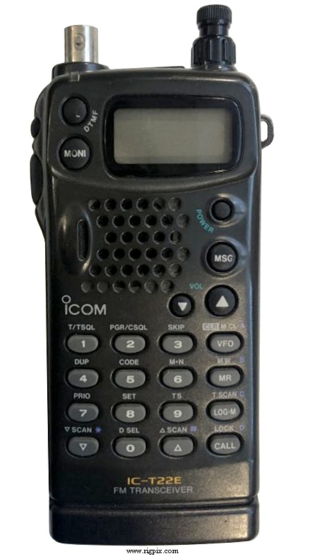 A picture of Icom IC-T22E