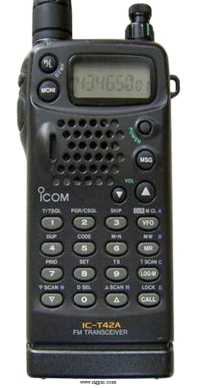 A picture of Icom IC-T42A