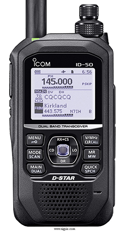 A picture of Icom ID-50A
