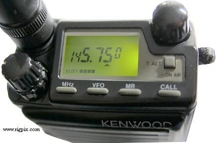 A top view picture of Kenwood TH-26E