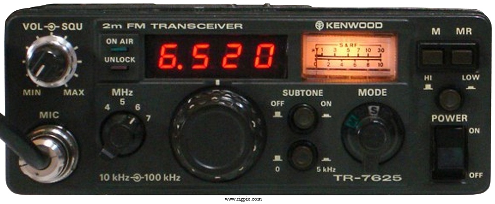 A picture of Kenwood TR-7625
