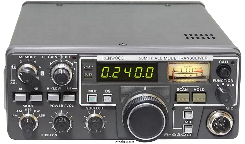 送料込み！アマチュア無線 TRIO TR-9500G ジャンク品 - アマチュア無線