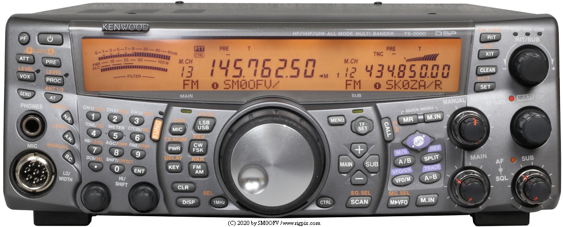 A picture of Kenwood TS-2000X