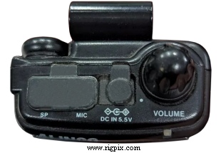 A top view picture of Alinco DJ-S46