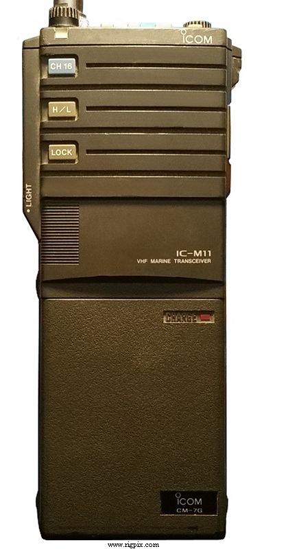 A picture of Icom IC-M11