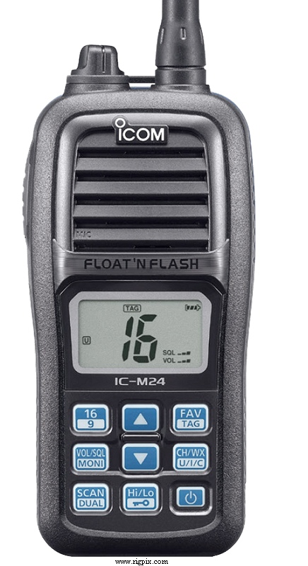 A picture of Icom IC-M24