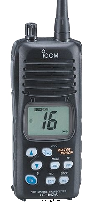 A picture of Icom IC-M2A