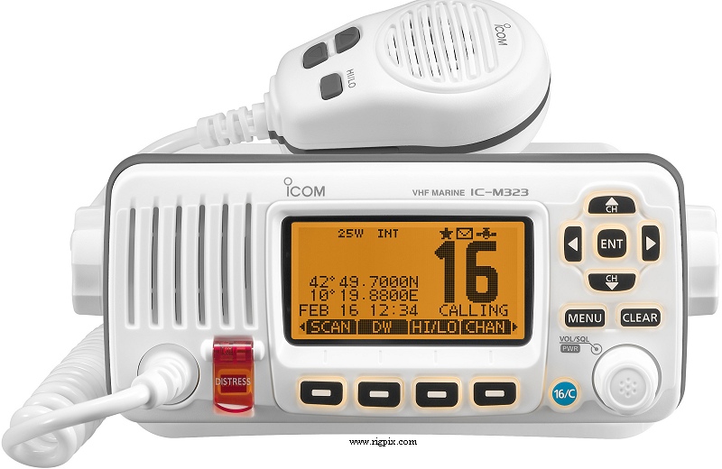 A picture of Icom IC-M323