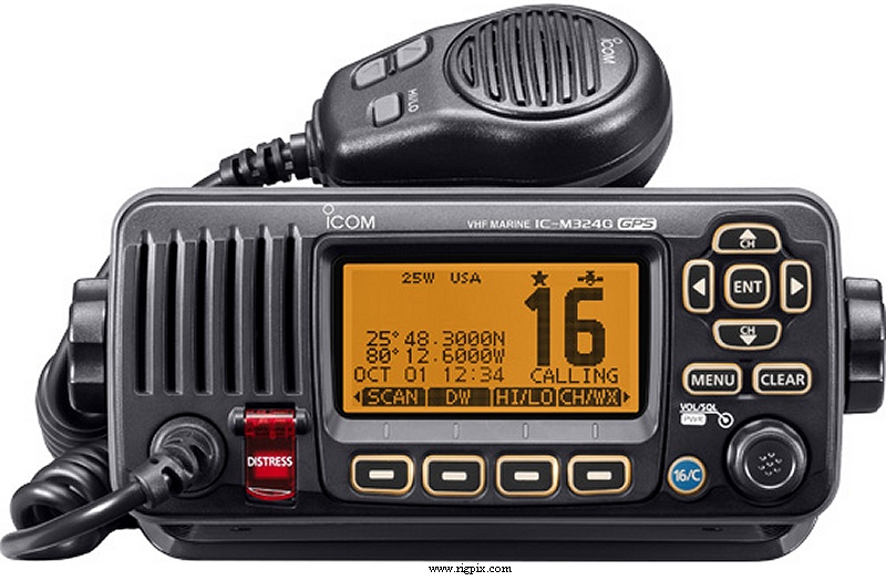 A picture of Icom IC-M324G