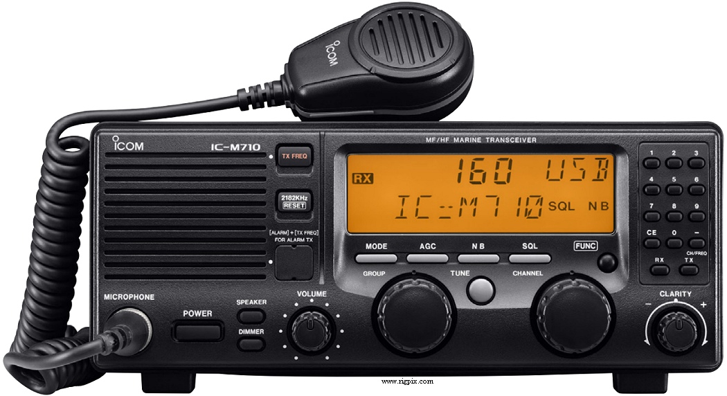 A picture of Icom IC-M710