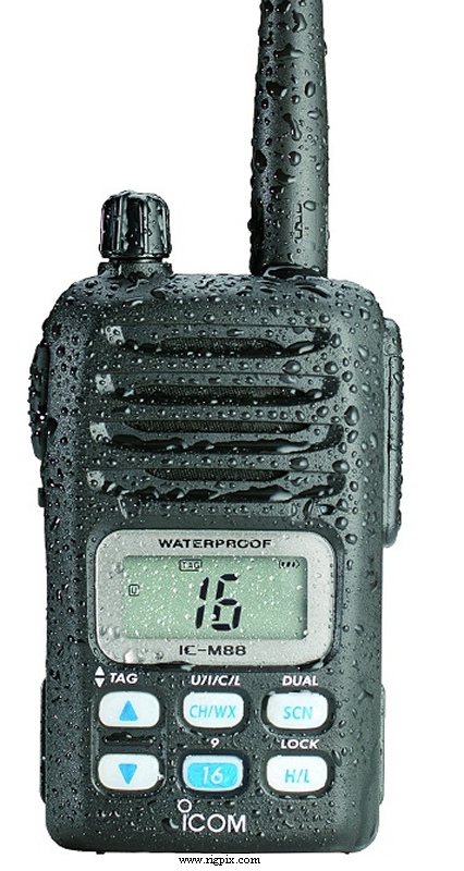 A picture of Icom IC-M88