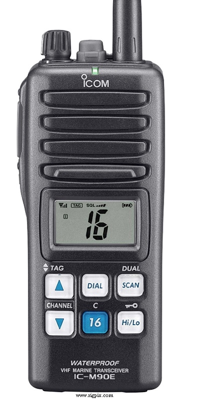 A picture of Icom IC-M90E