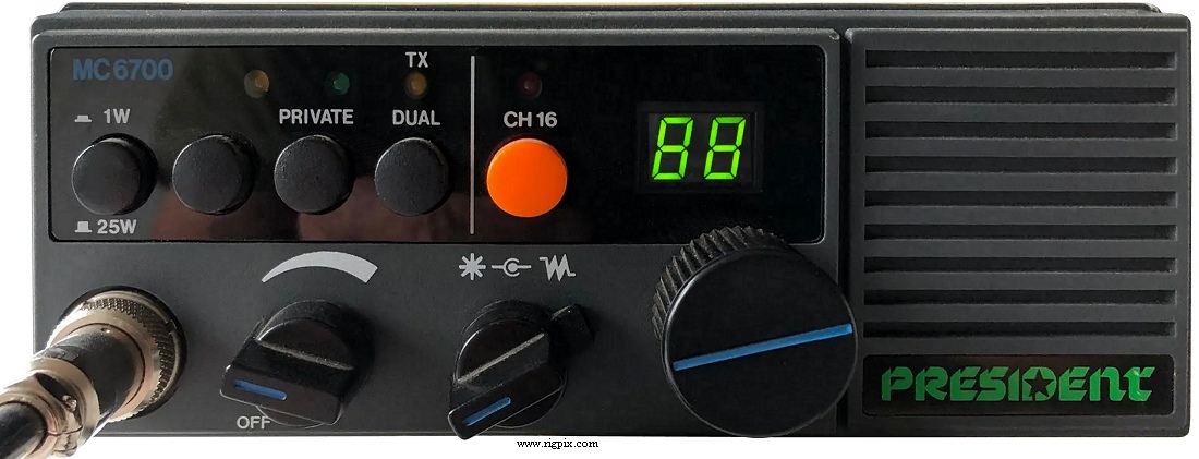A picture of President MC6700 (By Uniden)
