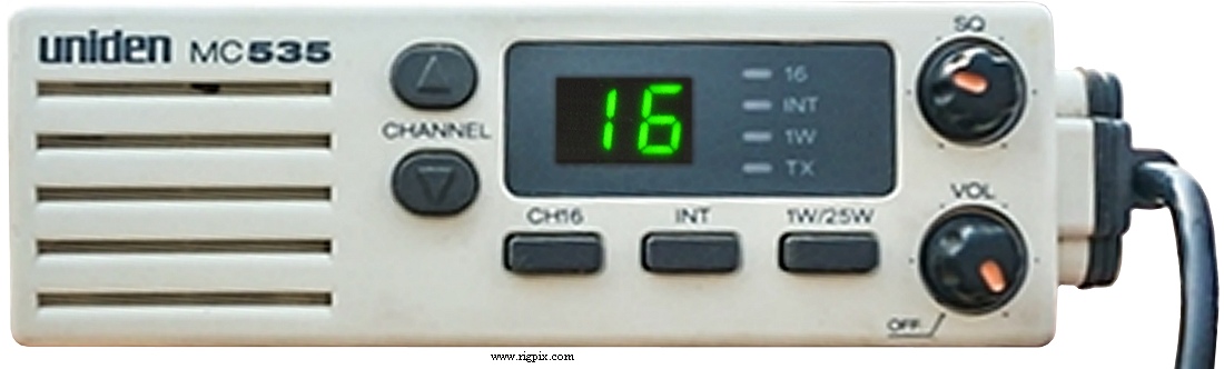 A picture of Uniden MC-535