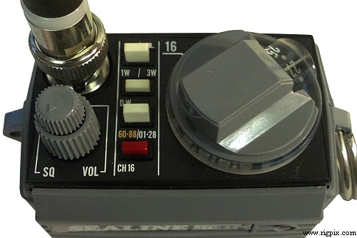 A top panel picture of Demek Sealine MC-55