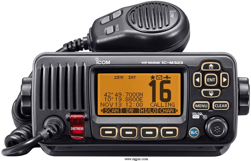 A picture of Icom IC-M323