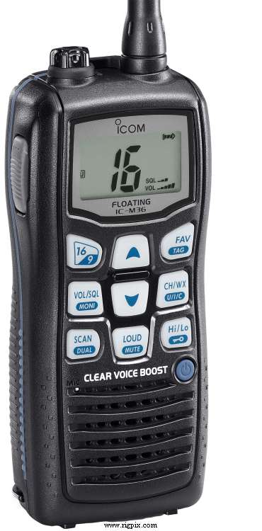 A picture of Icom IC-M36