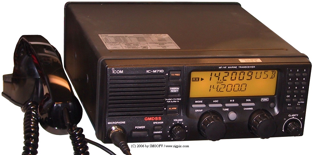 A picture of Icom IC-M710 GMDSS