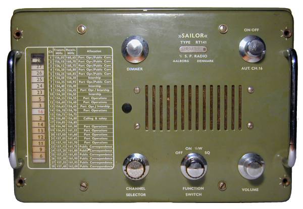 A picture of Sailor RT-141 (By S.P. Radio A/S)