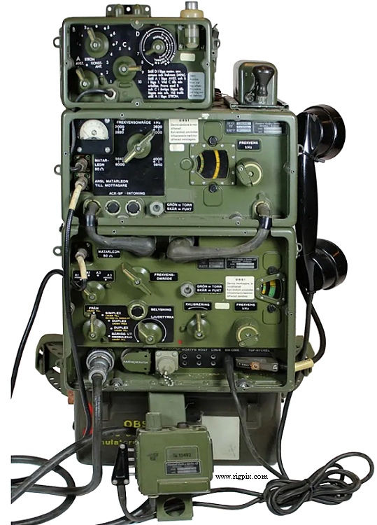 A picture of Ra 200 radio set  (Sweden)