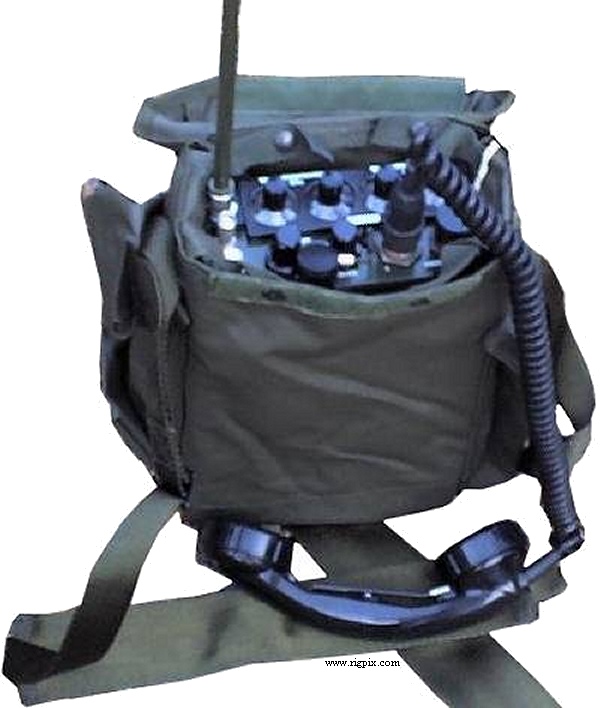 A picture of Racal TRA-967 in a canvas bag