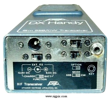 A bottom view picture of AEA DX Handy Six / MX-6S
